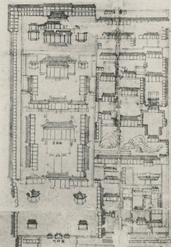 『乾隆京城全図』の古地図画像