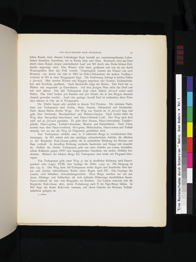 Eine Routenaufnahme durch Ostpersien : vol.1 / Page 65 (Color Image)