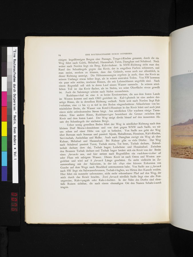Eine Routenaufnahme durch Ostpersien : vol.1 / Page 76 (Color Image)