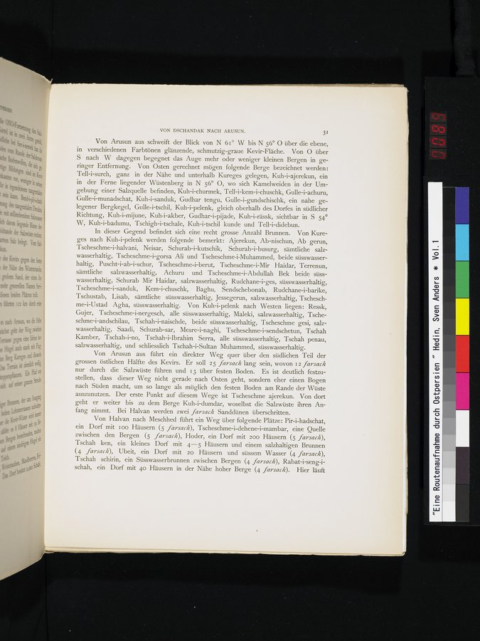 Eine Routenaufnahme durch Ostpersien : vol.1 / Page 89 (Color Image)