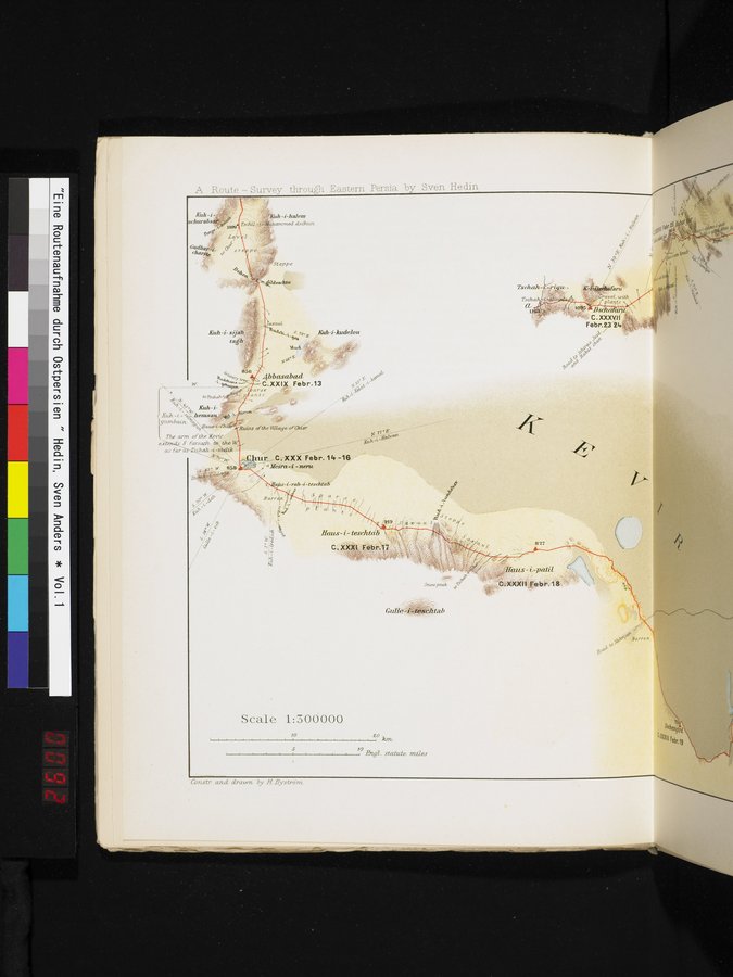 Eine Routenaufnahme durch Ostpersien : vol.1 / Page 92 (Color Image)