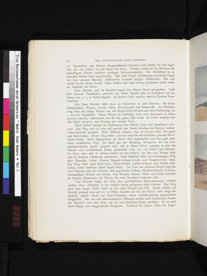 Eine Routenaufnahme durch Ostpersien : vol.1 / Page 150 (Color Image)