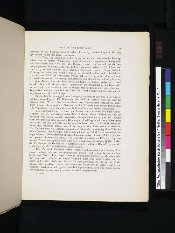 Eine Routenaufnahme durch Ostpersien : vol.1 / Page 161 (Color Image)