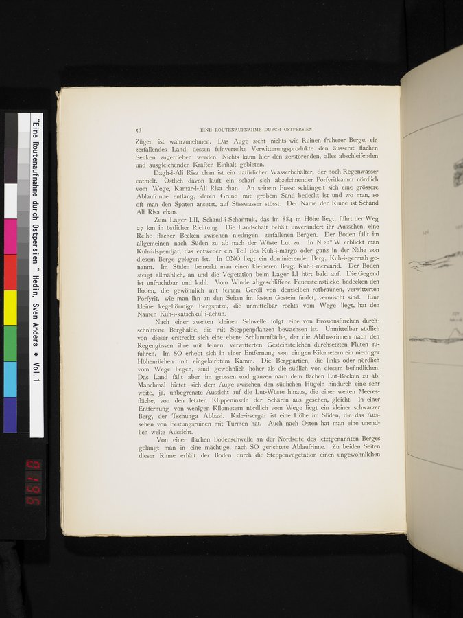 Eine Routenaufnahme durch Ostpersien : vol.1 / Page 196 (Color Image)