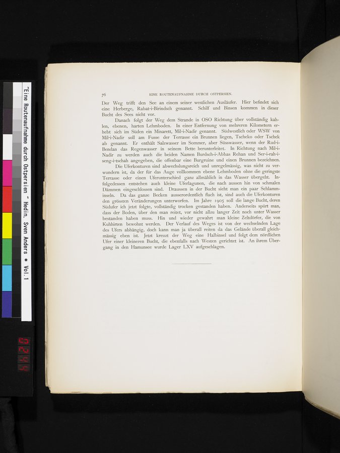Eine Routenaufnahme durch Ostpersien : vol.1 / Page 244 (Color Image)