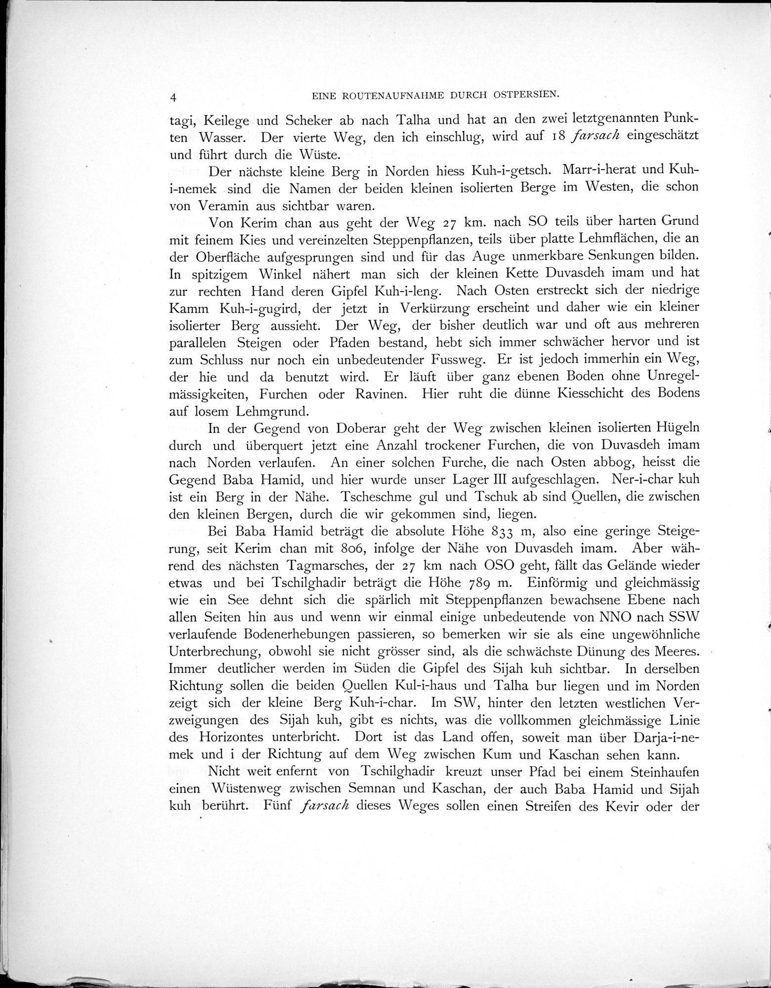 Eine Routenaufnahme durch Ostpersien : vol.1 / Page 28 (Grayscale High Resolution Image)