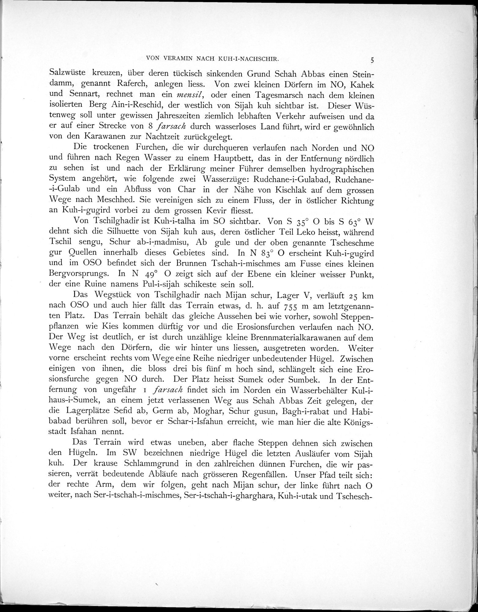 Eine Routenaufnahme durch Ostpersien : vol.1 / Page 29 (Grayscale High Resolution Image)