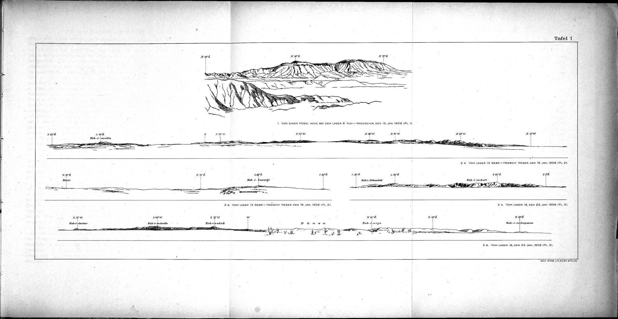 Eine Routenaufnahme durch Ostpersien : vol.1 / Page 45 (Grayscale High Resolution Image)