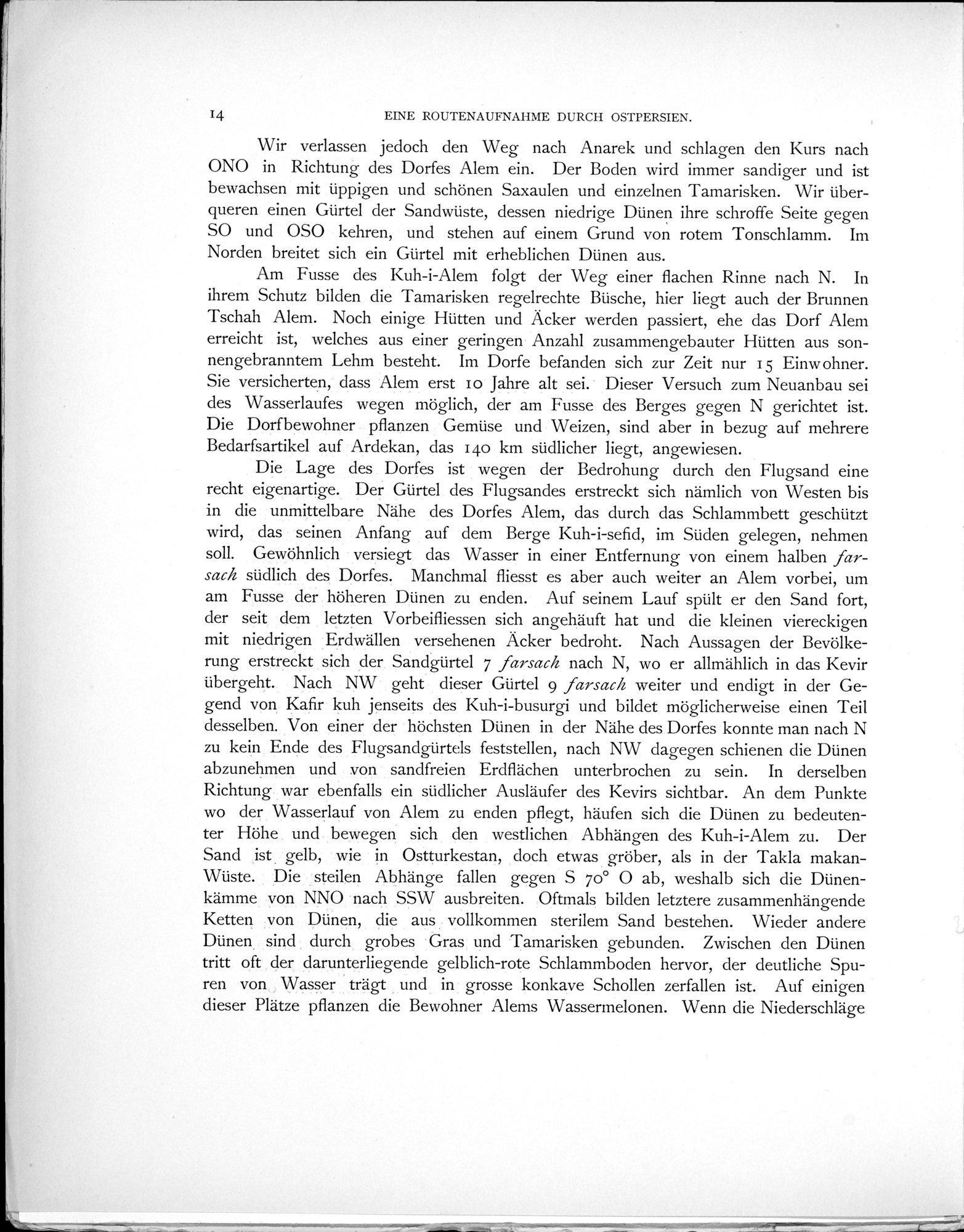 Eine Routenaufnahme durch Ostpersien : vol.1 / Page 56 (Grayscale High Resolution Image)