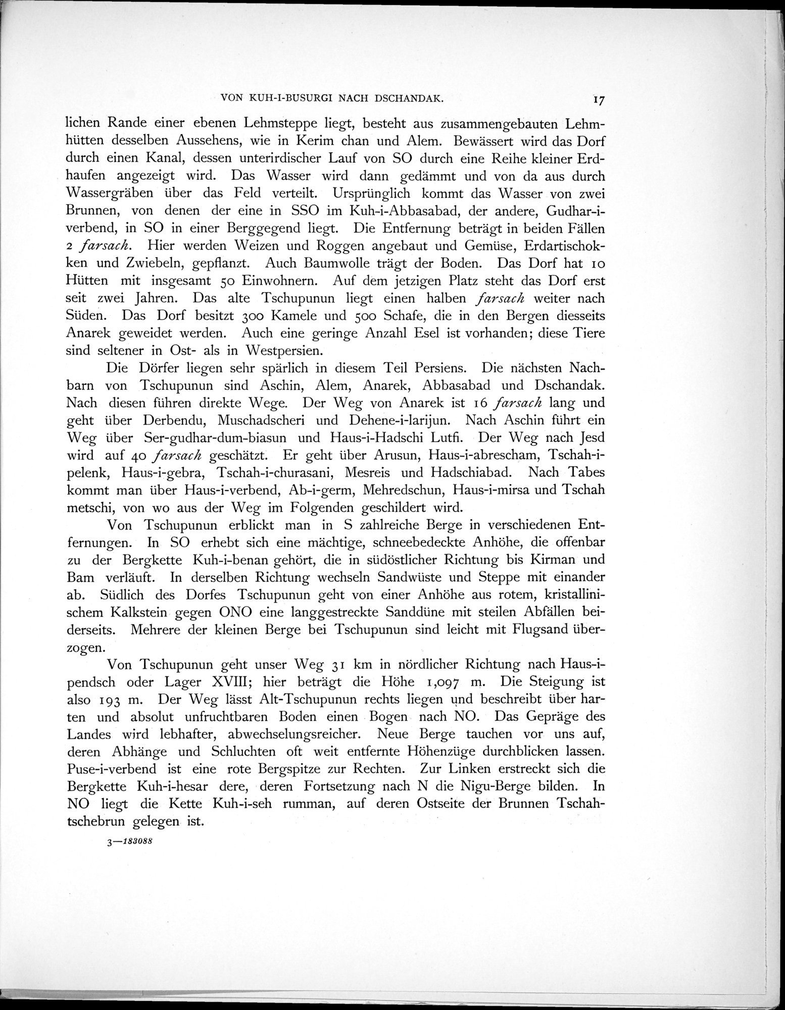 Eine Routenaufnahme durch Ostpersien : vol.1 / Page 65 (Grayscale High Resolution Image)