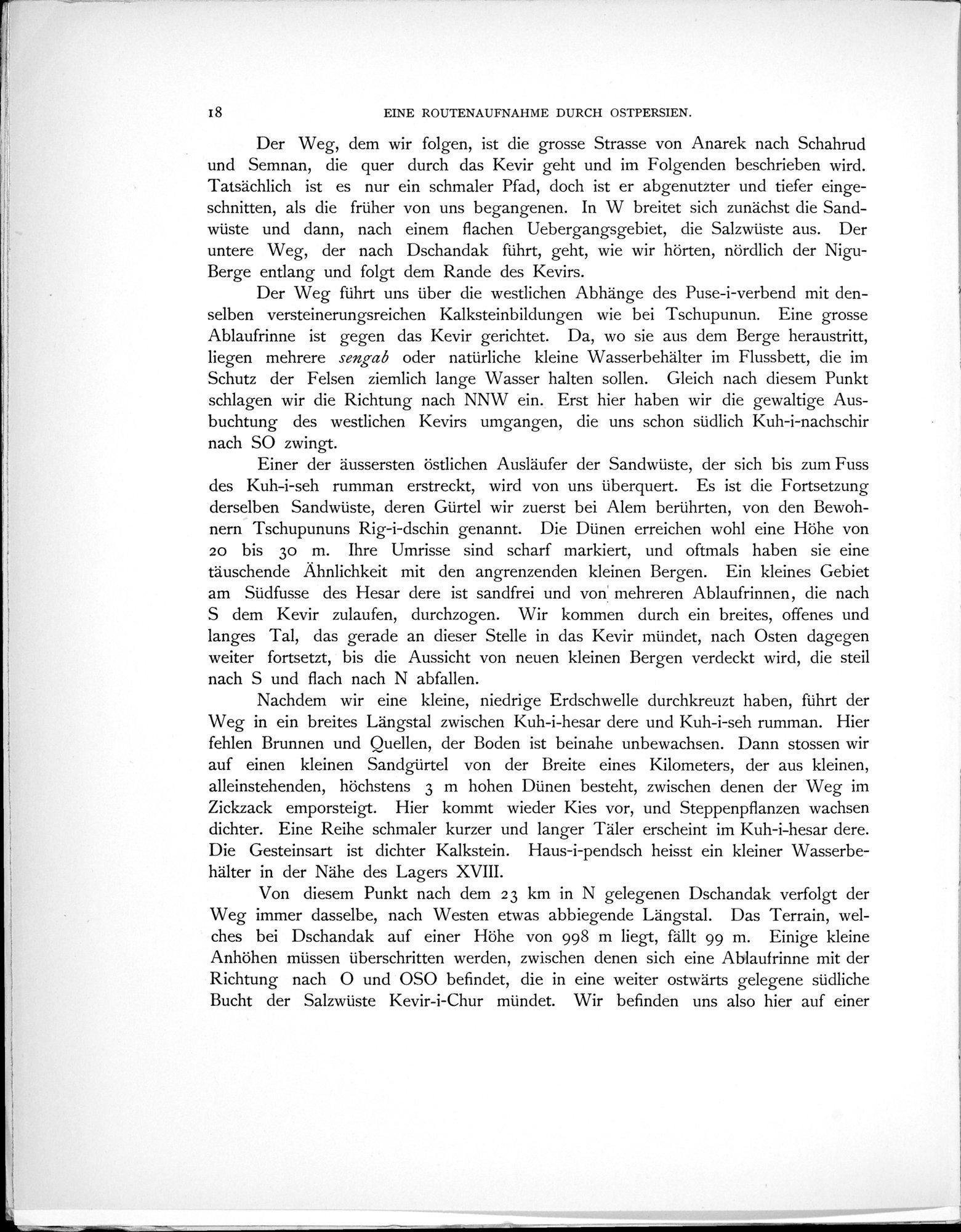 Eine Routenaufnahme durch Ostpersien : vol.1 / Page 66 (Grayscale High Resolution Image)