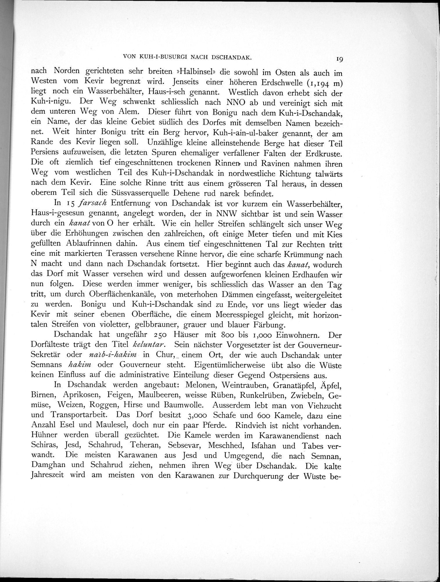 Eine Routenaufnahme durch Ostpersien : vol.1 / Page 69 (Grayscale High Resolution Image)