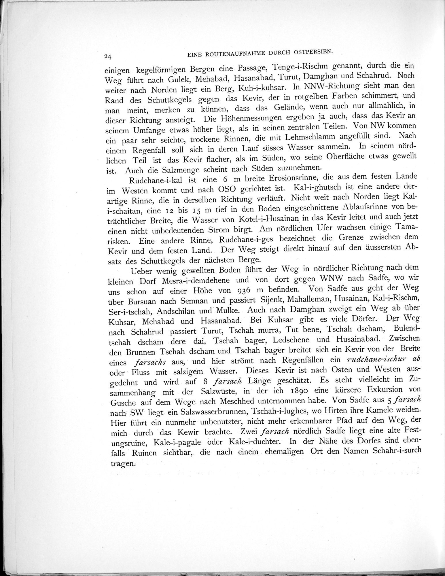 Eine Routenaufnahme durch Ostpersien : vol.1 / Page 76 (Grayscale High Resolution Image)