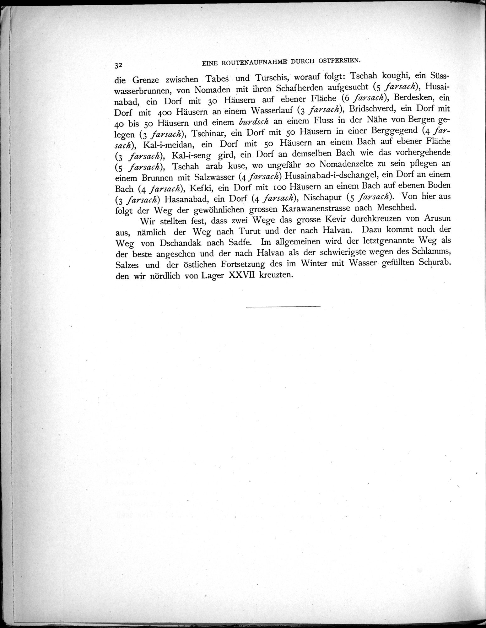 Eine Routenaufnahme durch Ostpersien : vol.1 / Page 90 (Grayscale High Resolution Image)
