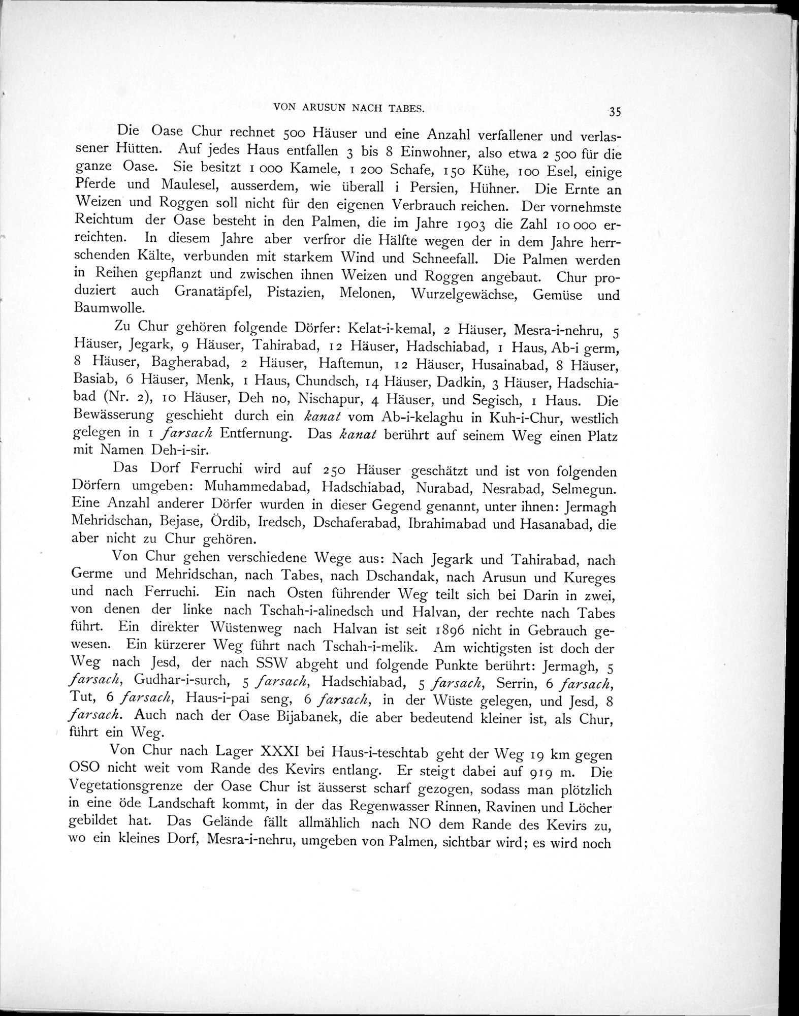 Eine Routenaufnahme durch Ostpersien : vol.1 / Page 99 (Grayscale High Resolution Image)
