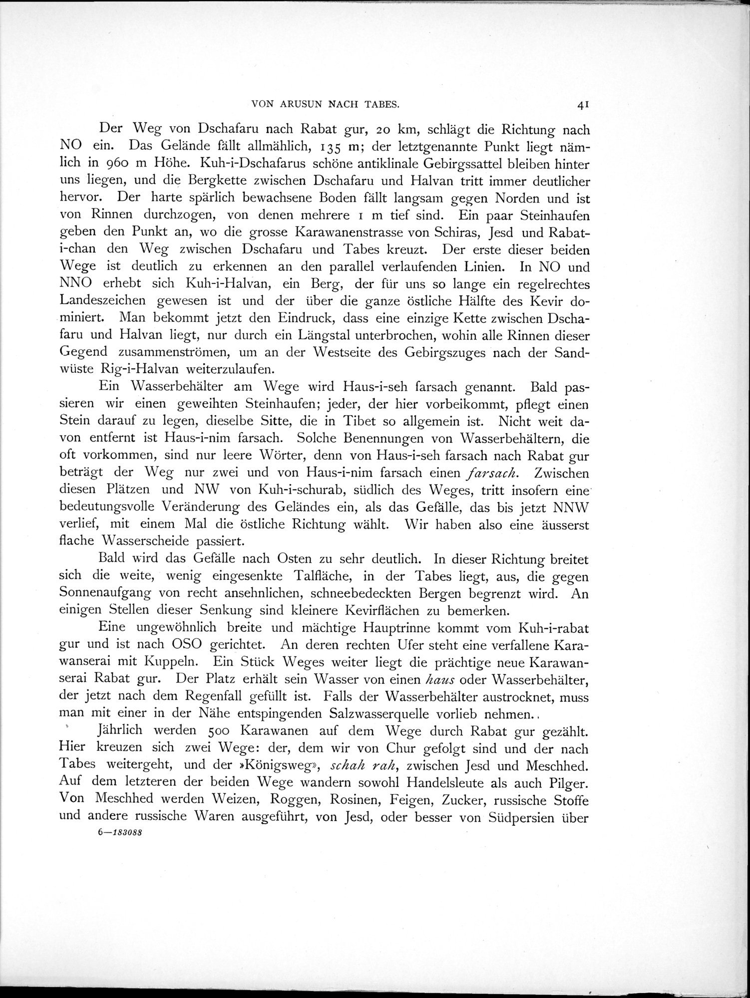 Eine Routenaufnahme durch Ostpersien : vol.1 / Page 119 (Grayscale High Resolution Image)
