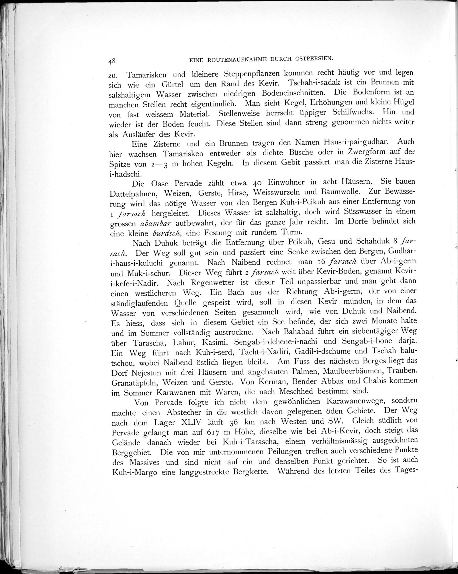 Eine Routenaufnahme durch Ostpersien : vol.1 / Page 150 (Grayscale High Resolution Image)