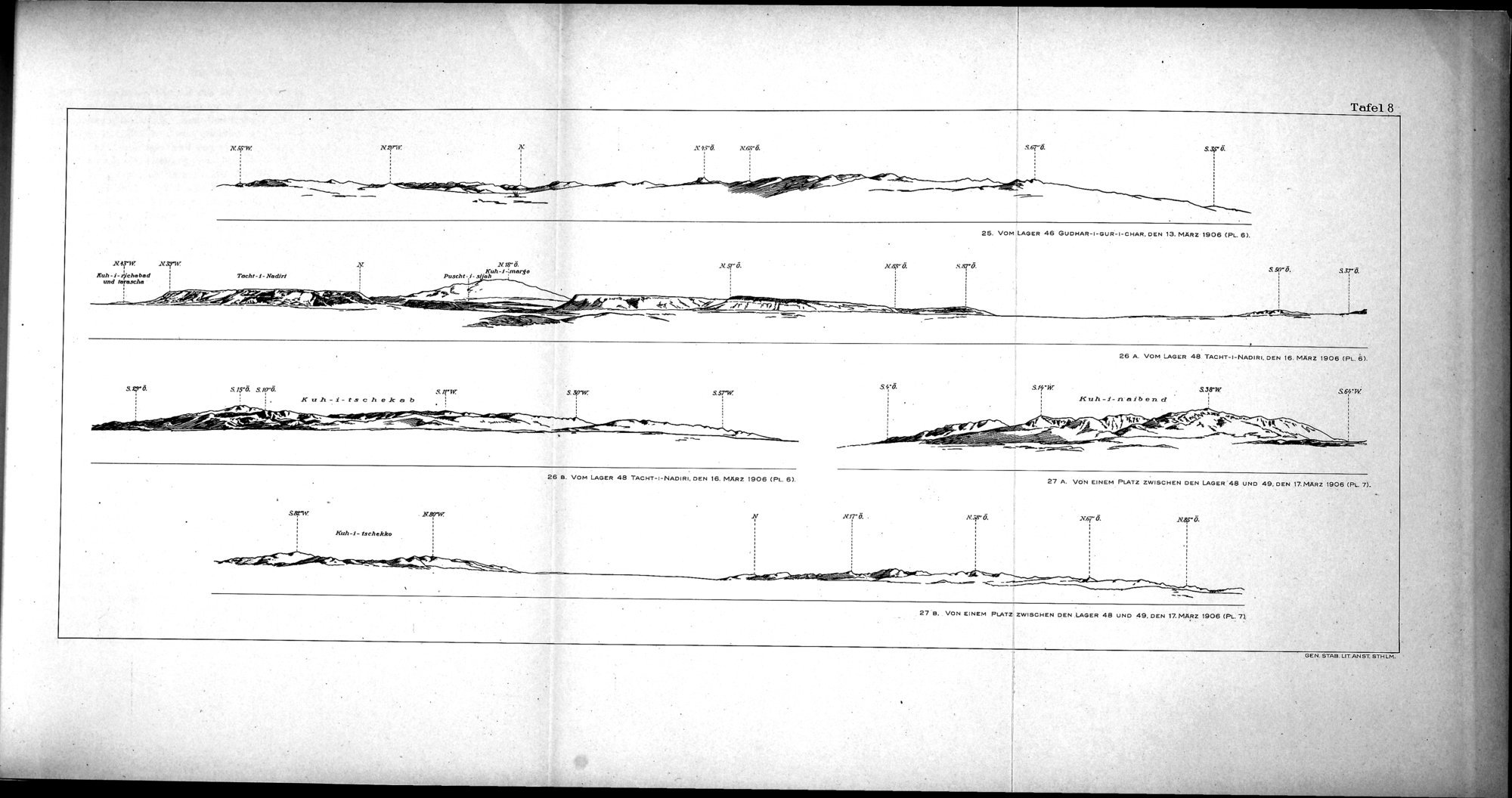 Eine Routenaufnahme durch Ostpersien : vol.1 / Page 175 (Grayscale High Resolution Image)