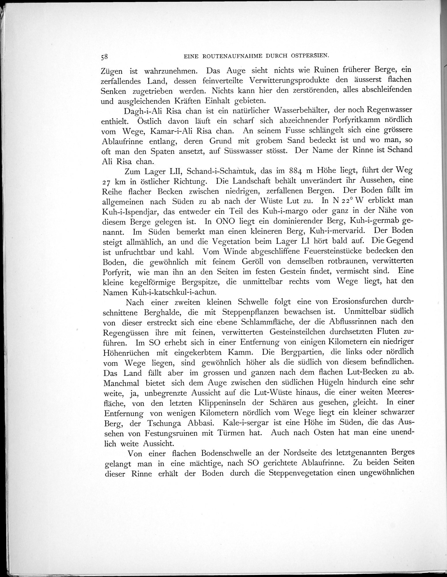 Eine Routenaufnahme durch Ostpersien : vol.1 / Page 196 (Grayscale High Resolution Image)