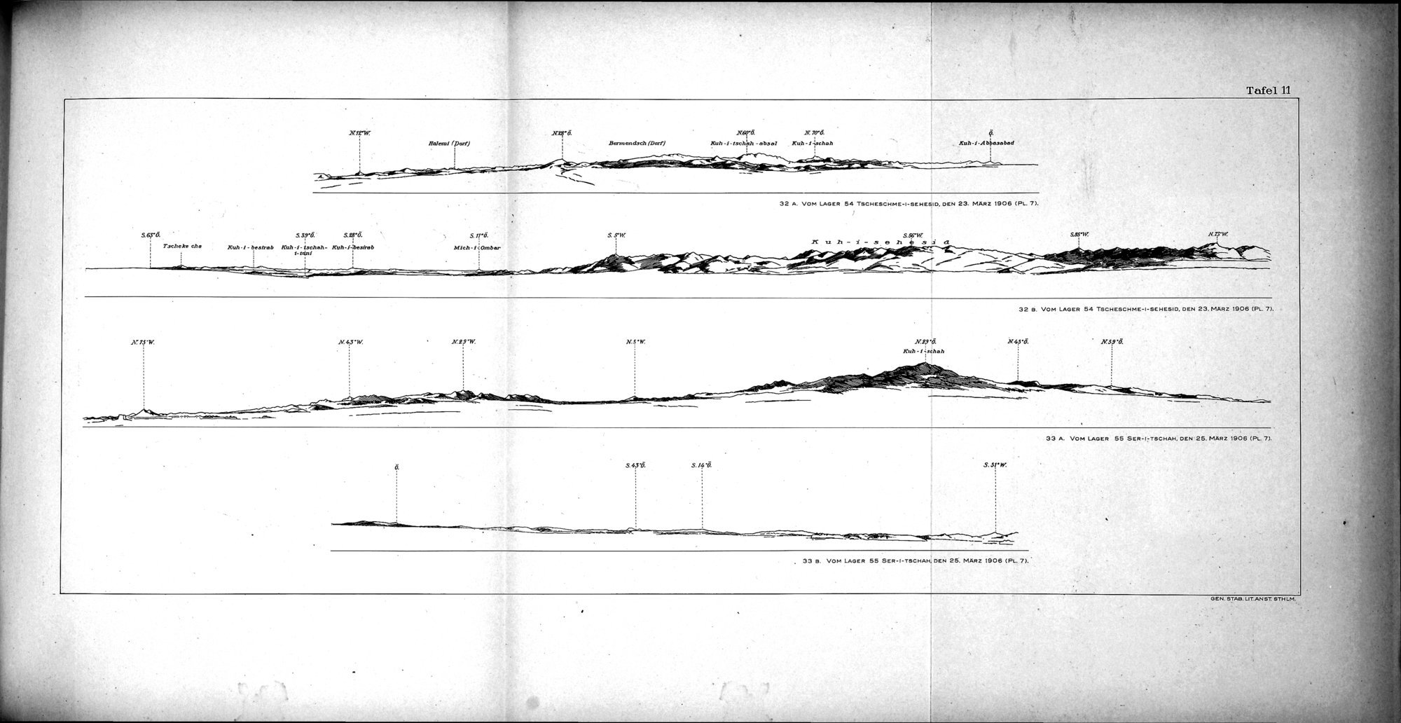 Eine Routenaufnahme durch Ostpersien : vol.1 / Page 205 (Grayscale High Resolution Image)