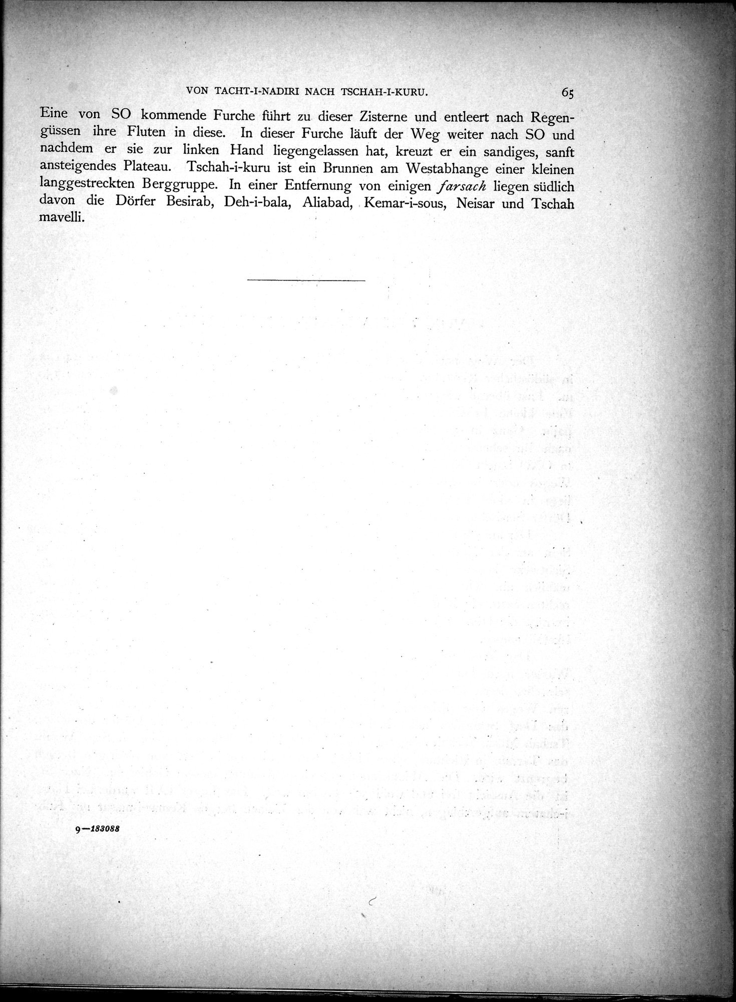Eine Routenaufnahme durch Ostpersien : vol.1 / Page 211 (Grayscale High Resolution Image)