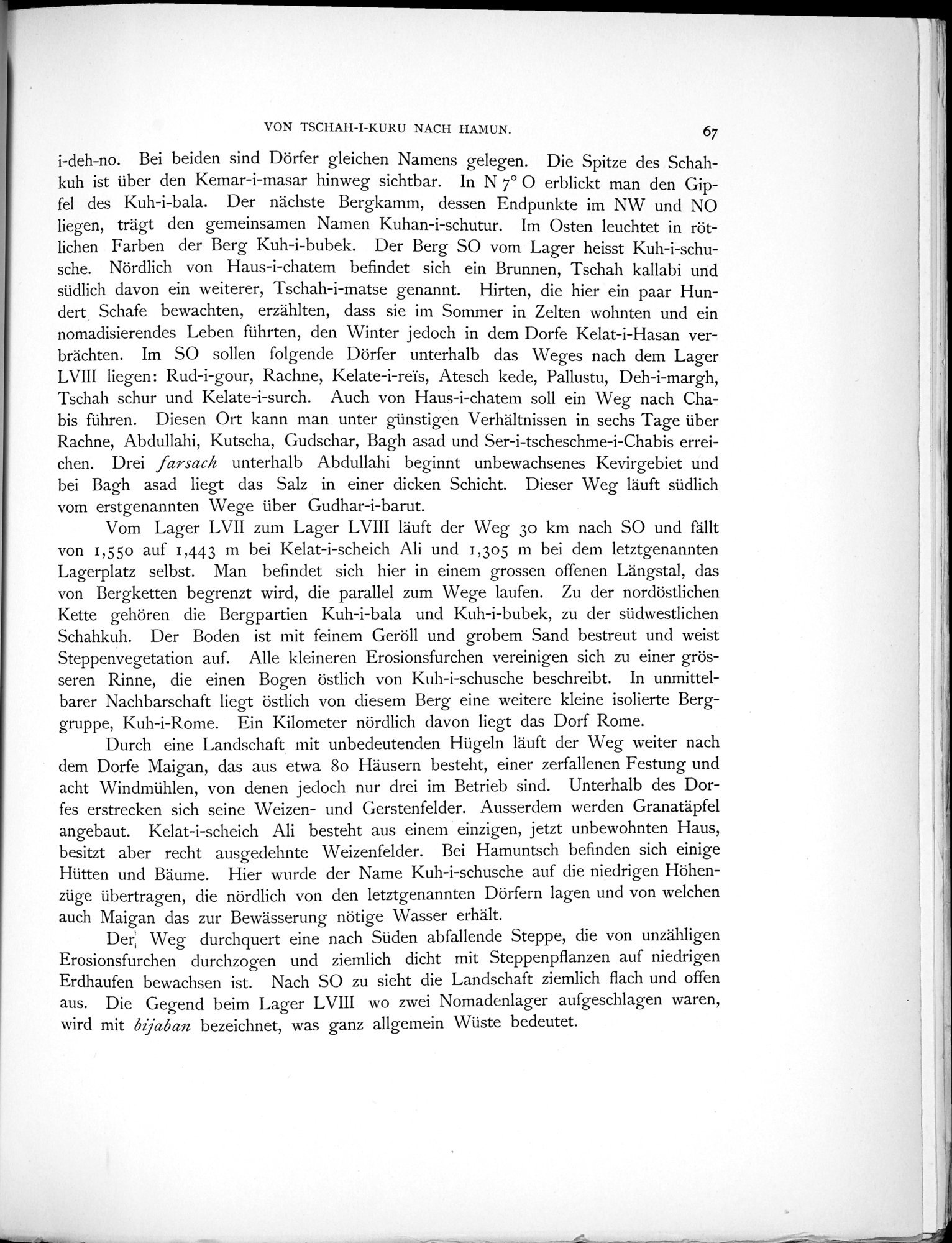 Eine Routenaufnahme durch Ostpersien : vol.1 / Page 221 (Grayscale High Resolution Image)