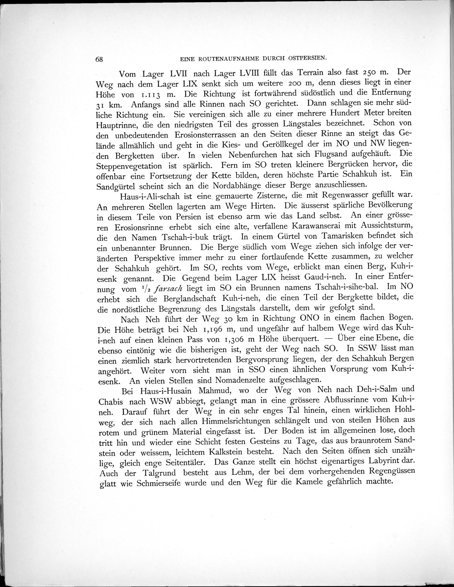Eine Routenaufnahme durch Ostpersien : vol.1 / Page 222 (Grayscale High Resolution Image)