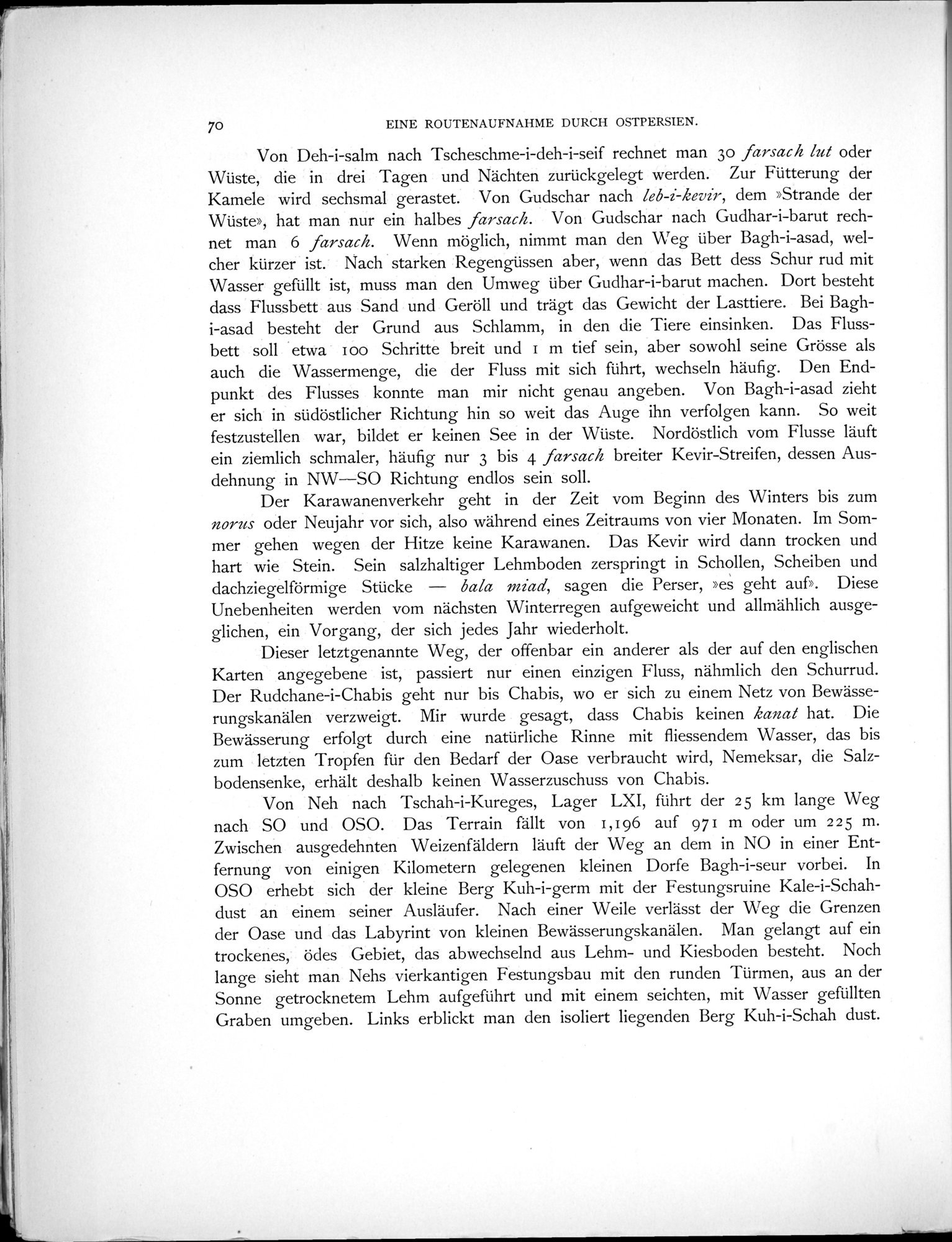 Eine Routenaufnahme durch Ostpersien : vol.1 / Page 228 (Grayscale High Resolution Image)
