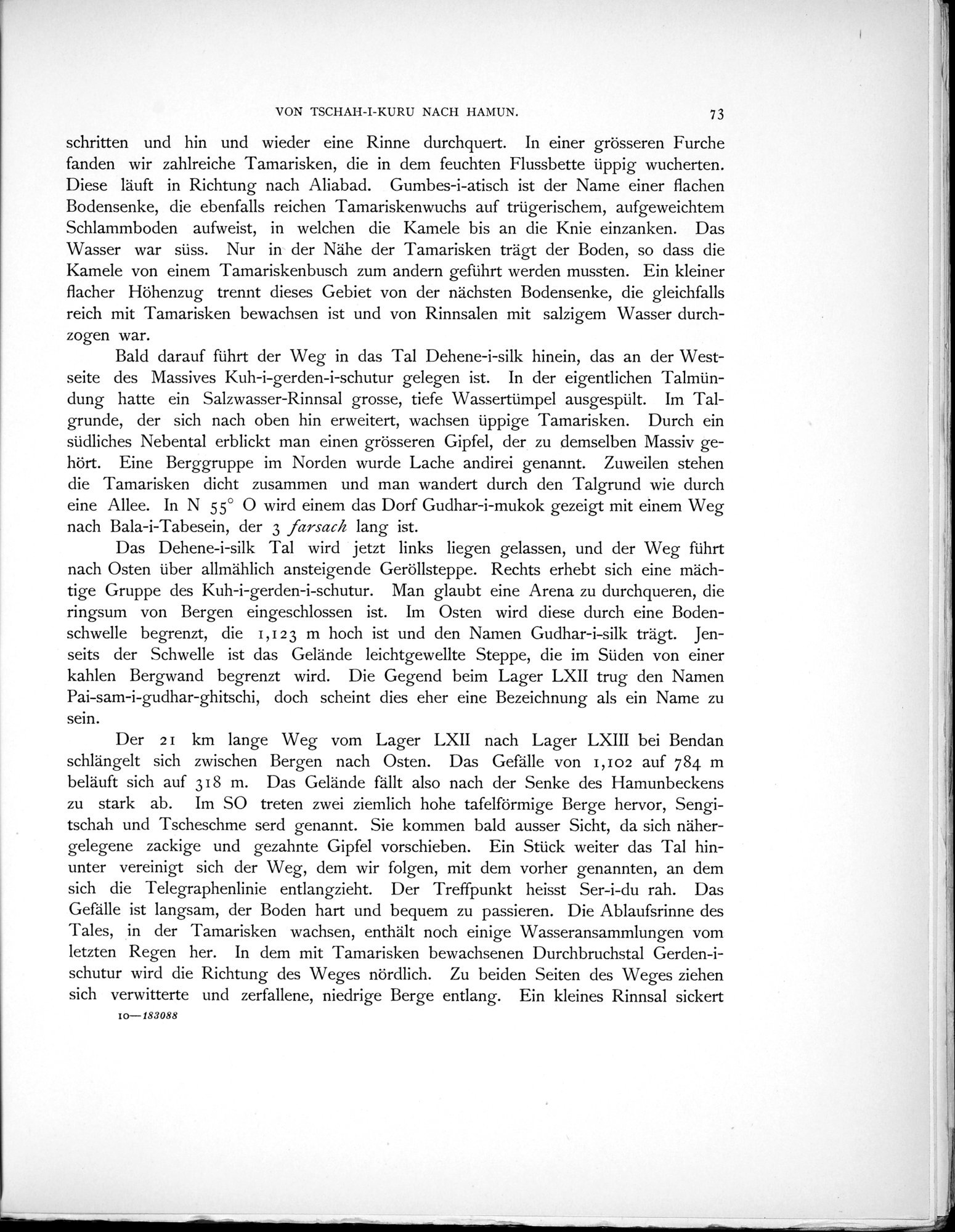 Eine Routenaufnahme durch Ostpersien : vol.1 / Page 235 (Grayscale High Resolution Image)