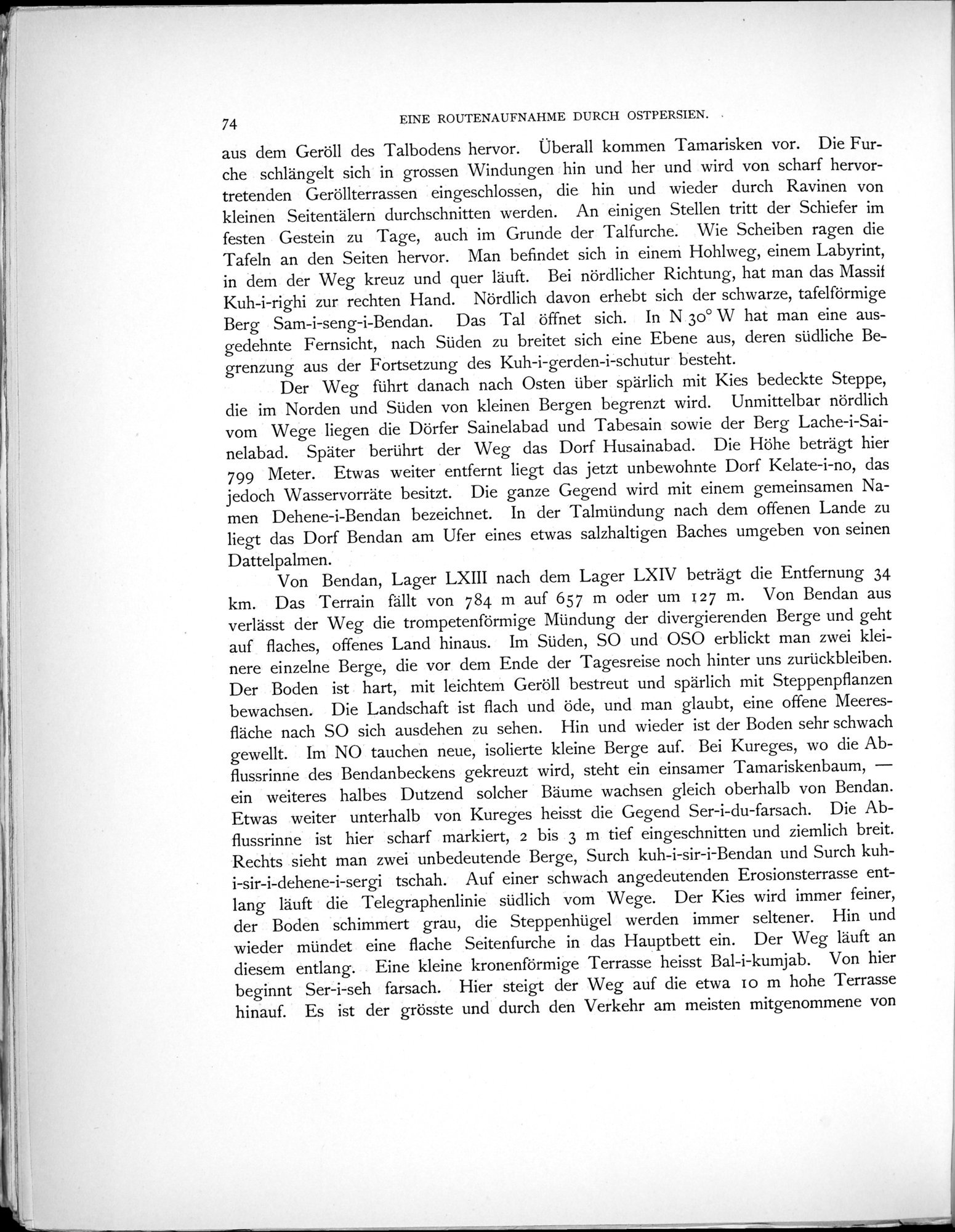 Eine Routenaufnahme durch Ostpersien : vol.1 / Page 236 (Grayscale High Resolution Image)