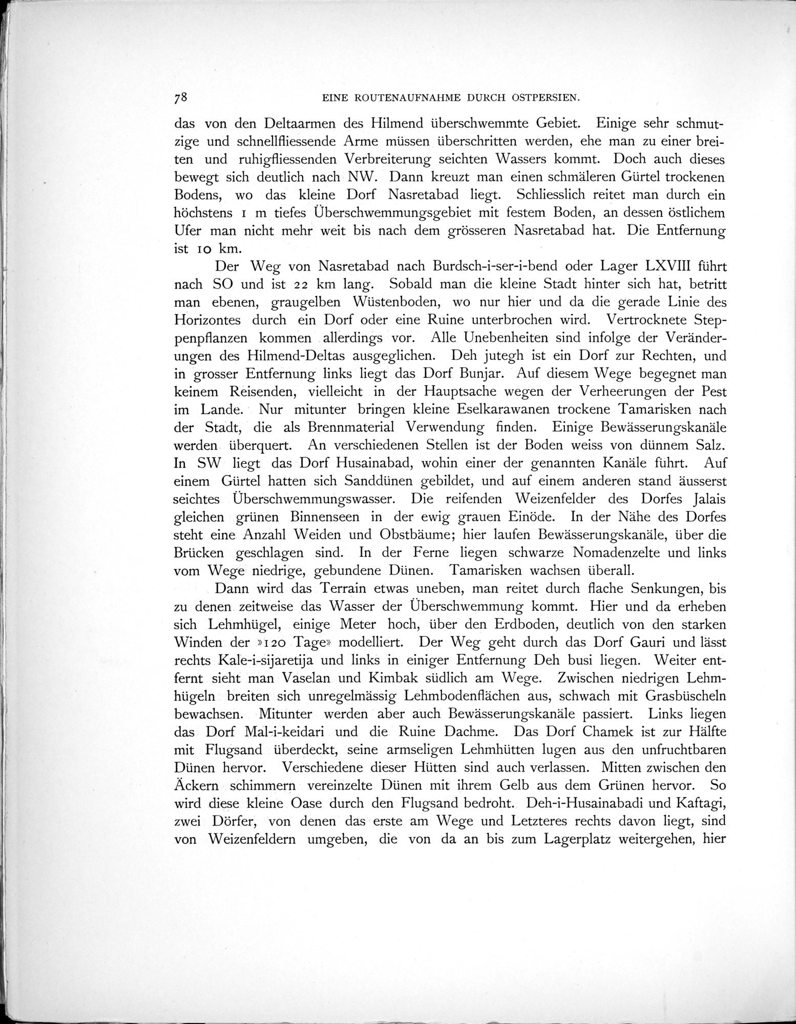 Eine Routenaufnahme durch Ostpersien : vol.1 / Page 254 (Grayscale High Resolution Image)