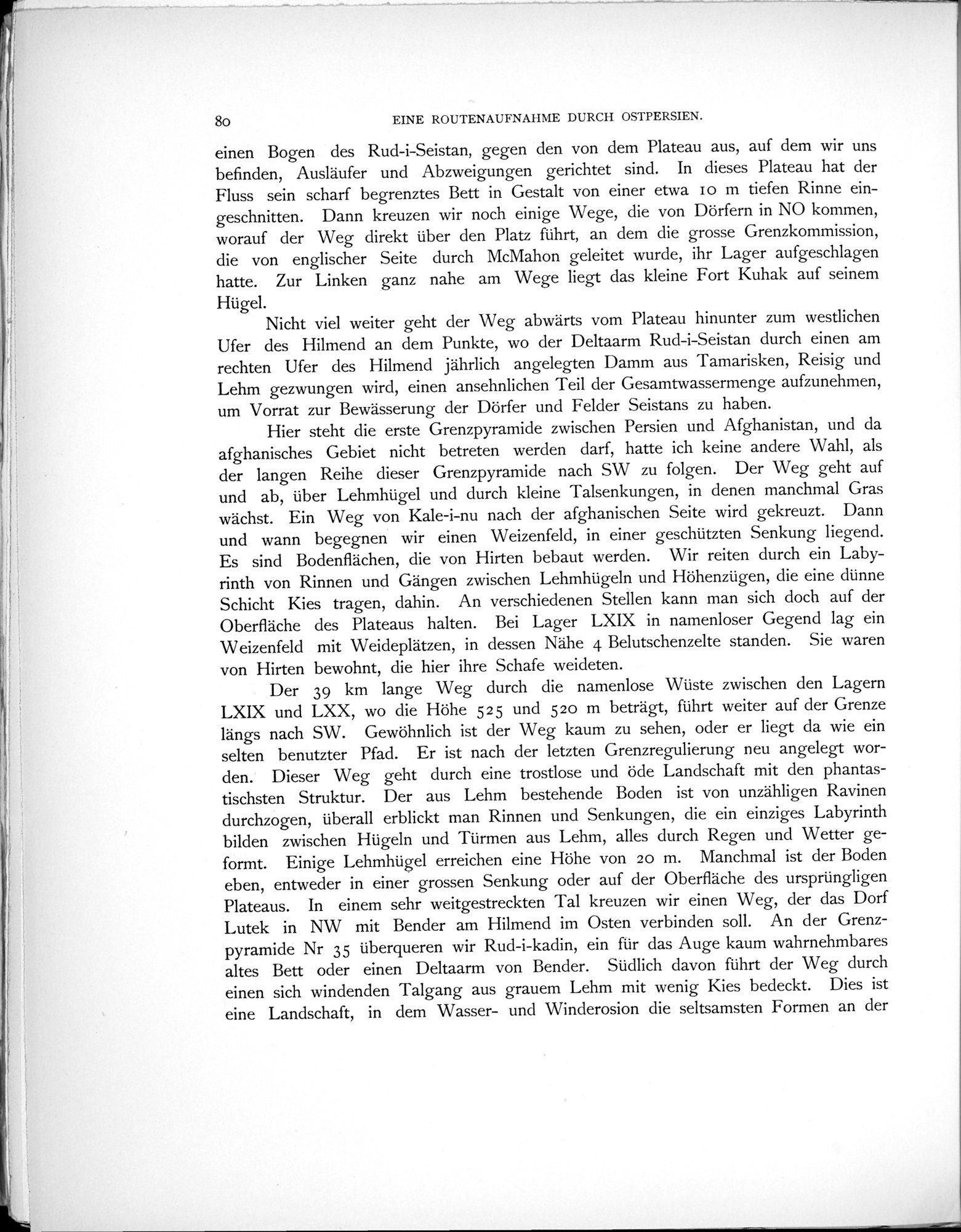 Eine Routenaufnahme durch Ostpersien : vol.1 / Page 260 (Grayscale High Resolution Image)