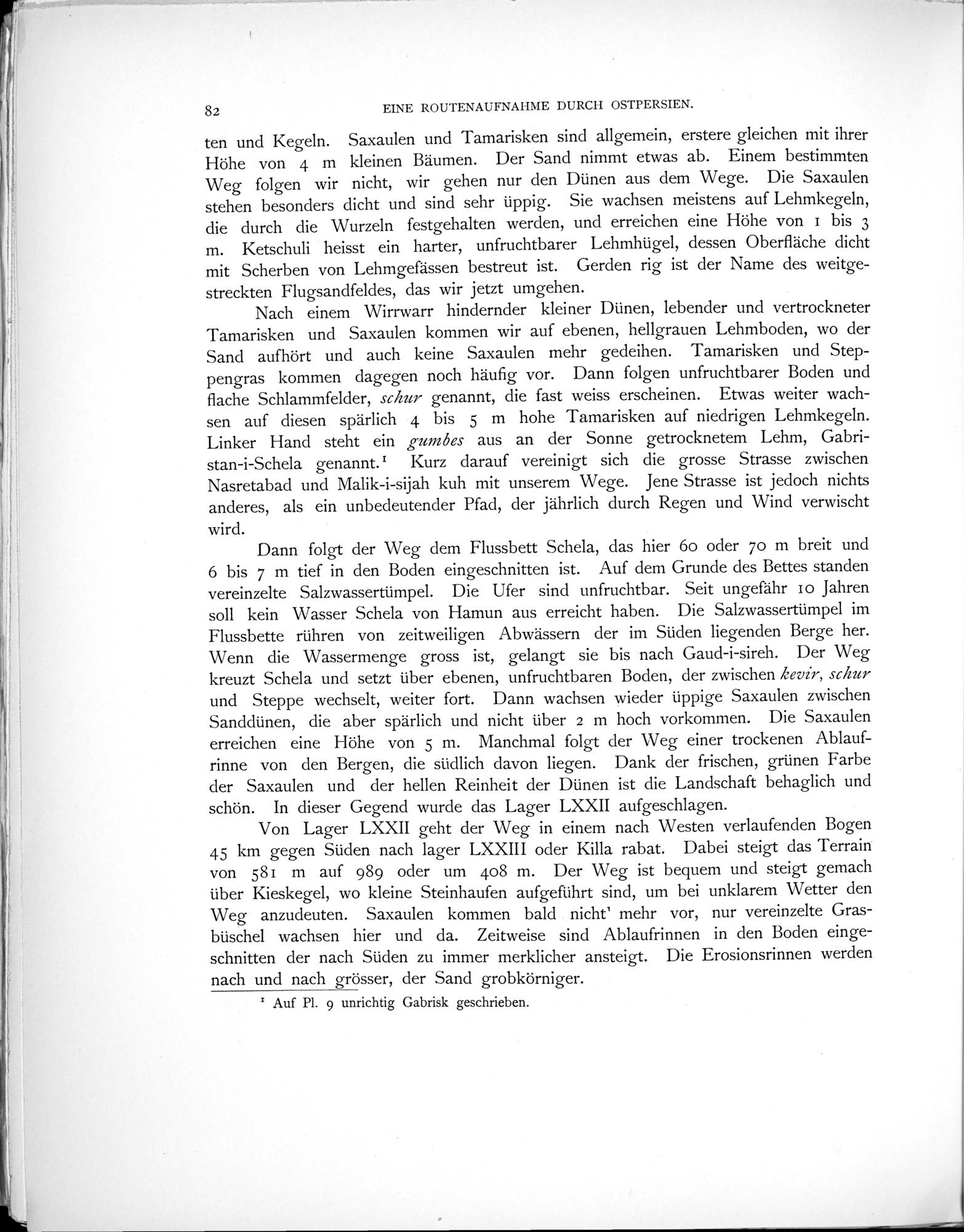 Eine Routenaufnahme durch Ostpersien : vol.1 / Page 262 (Grayscale High Resolution Image)