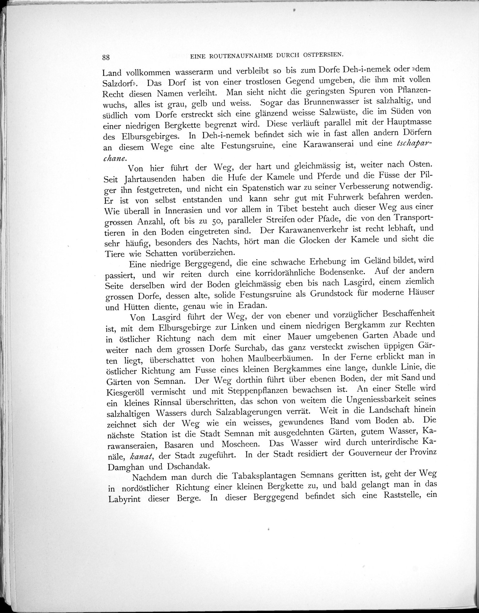 Eine Routenaufnahme durch Ostpersien : vol.1 / Page 268 (Grayscale High Resolution Image)