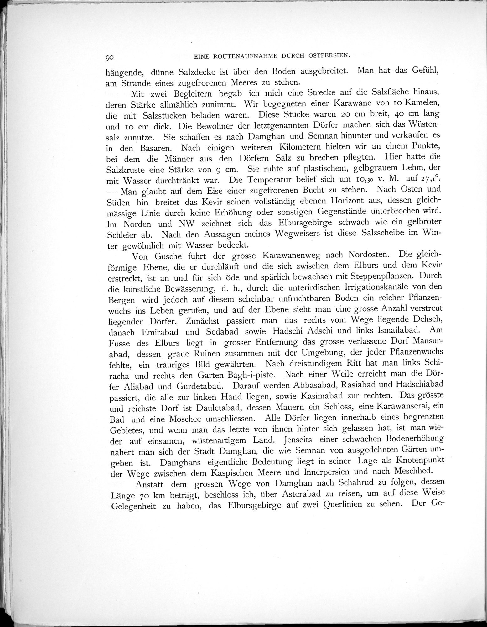 Eine Routenaufnahme durch Ostpersien : vol.1 / Page 270 (Grayscale High Resolution Image)