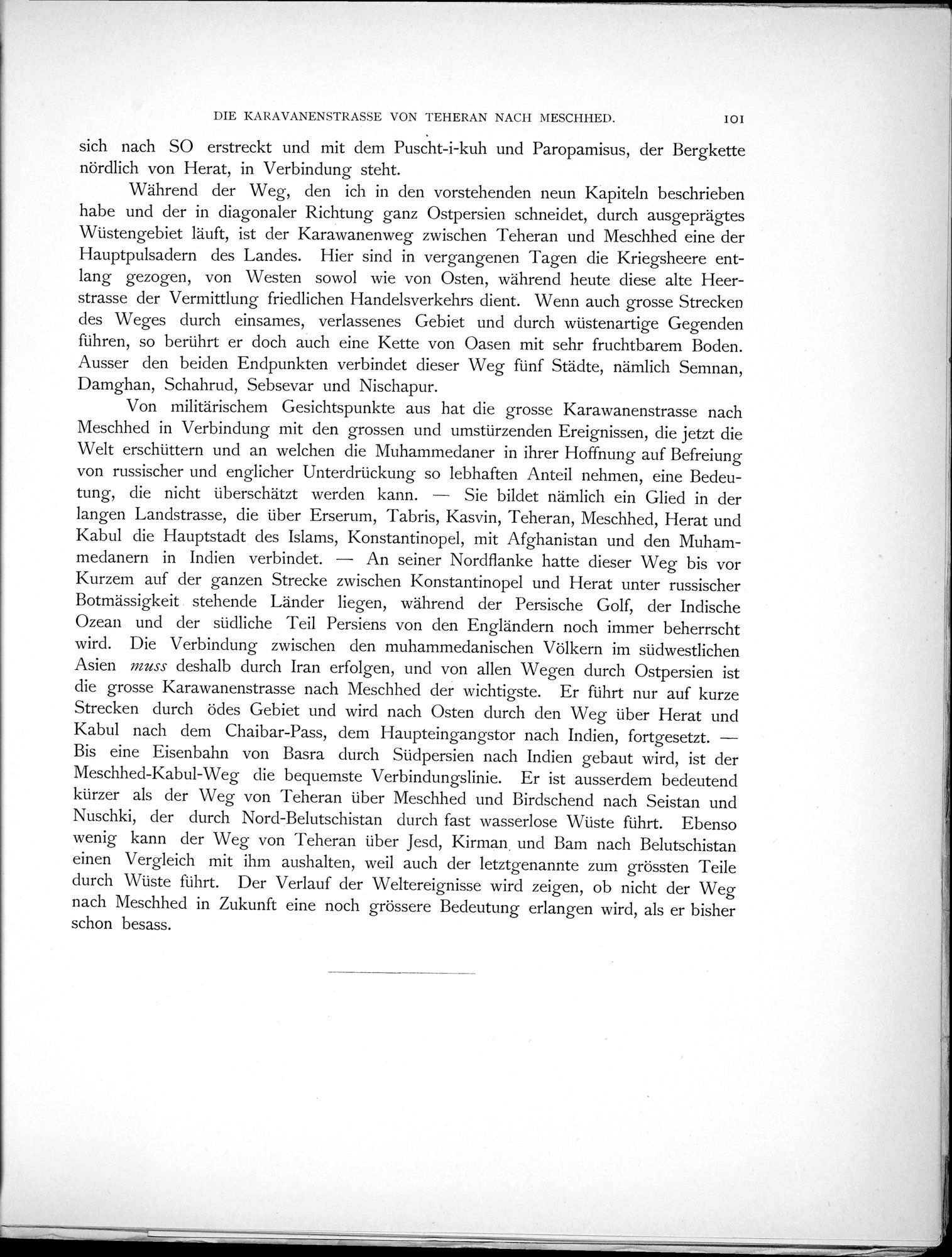 Eine Routenaufnahme durch Ostpersien : vol.1 / Page 283 (Grayscale High Resolution Image)