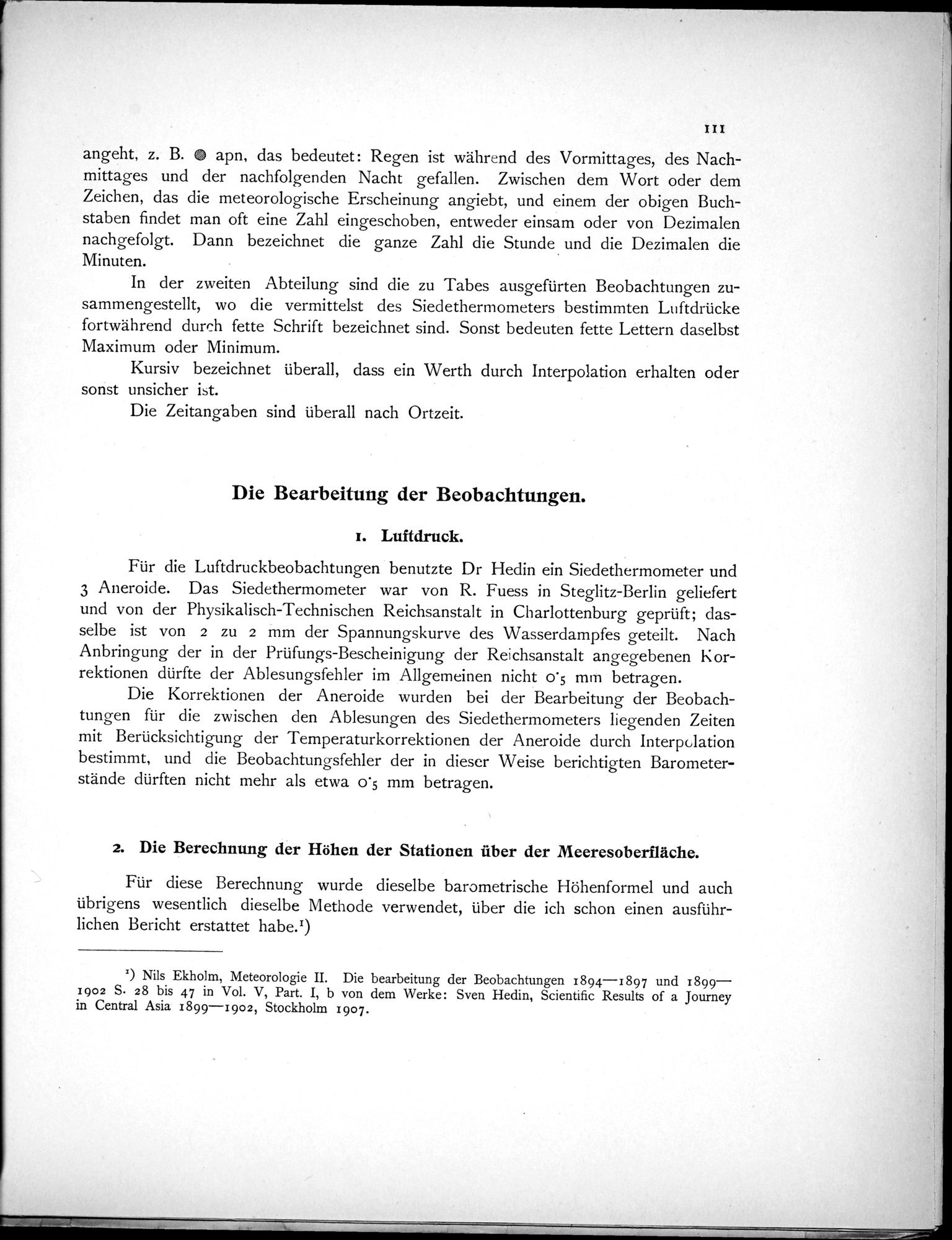 Eine Routenaufnahme durch Ostpersien : vol.1 / 299 ページ（白黒高解像度画像）