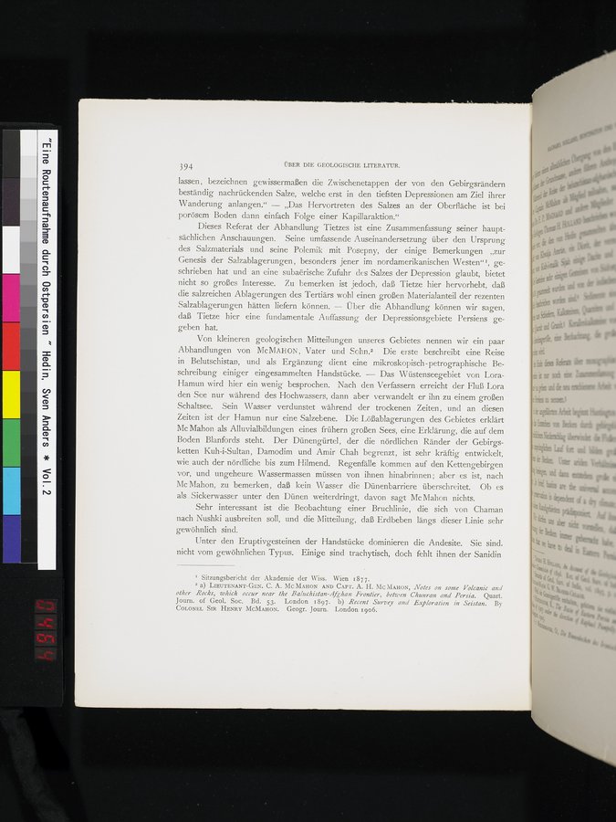 Eine Routenaufnahme durch Ostpersien : vol.2 / Page 464 (Color Image)
