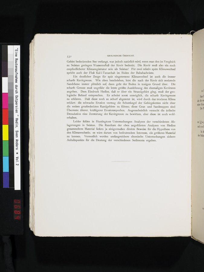 Eine Routenaufnahme durch Ostpersien : vol.2 / Page 684 (Color Image)