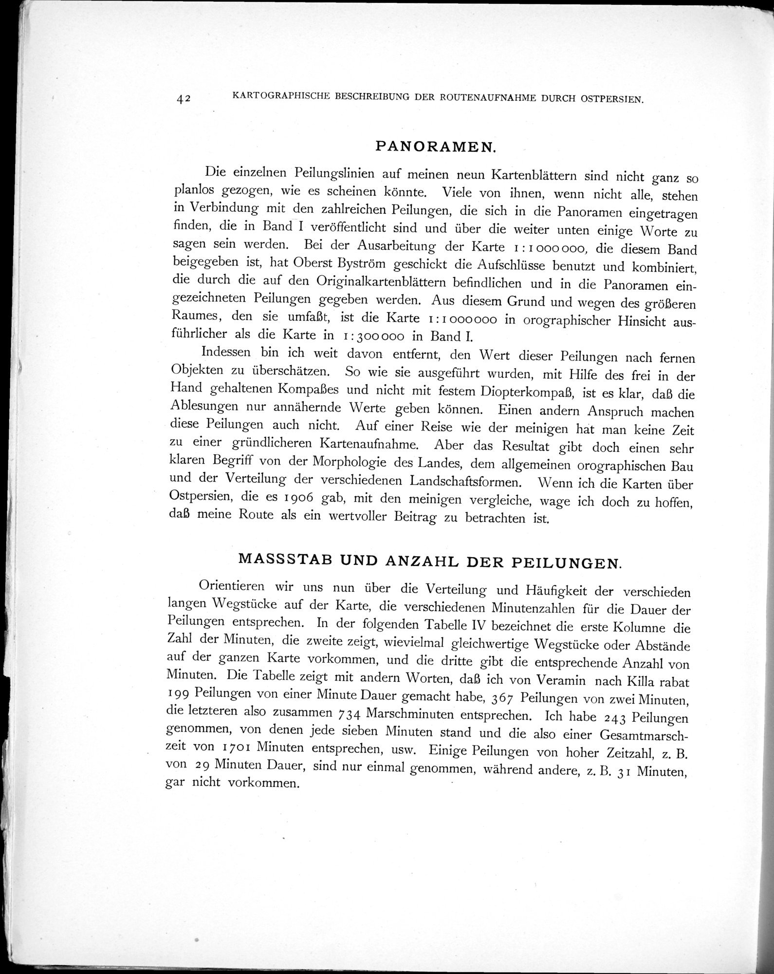 Eine Routenaufnahme durch Ostpersien : vol.2 / 94 ページ（白黒高解像度画像）
