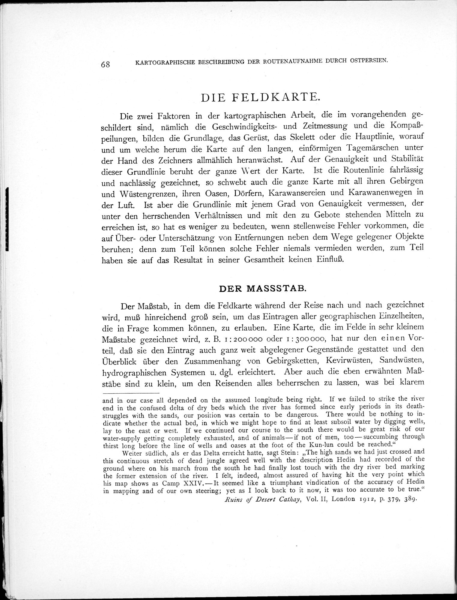 Eine Routenaufnahme durch Ostpersien : vol.2 / 120 ページ（白黒高解像度画像）