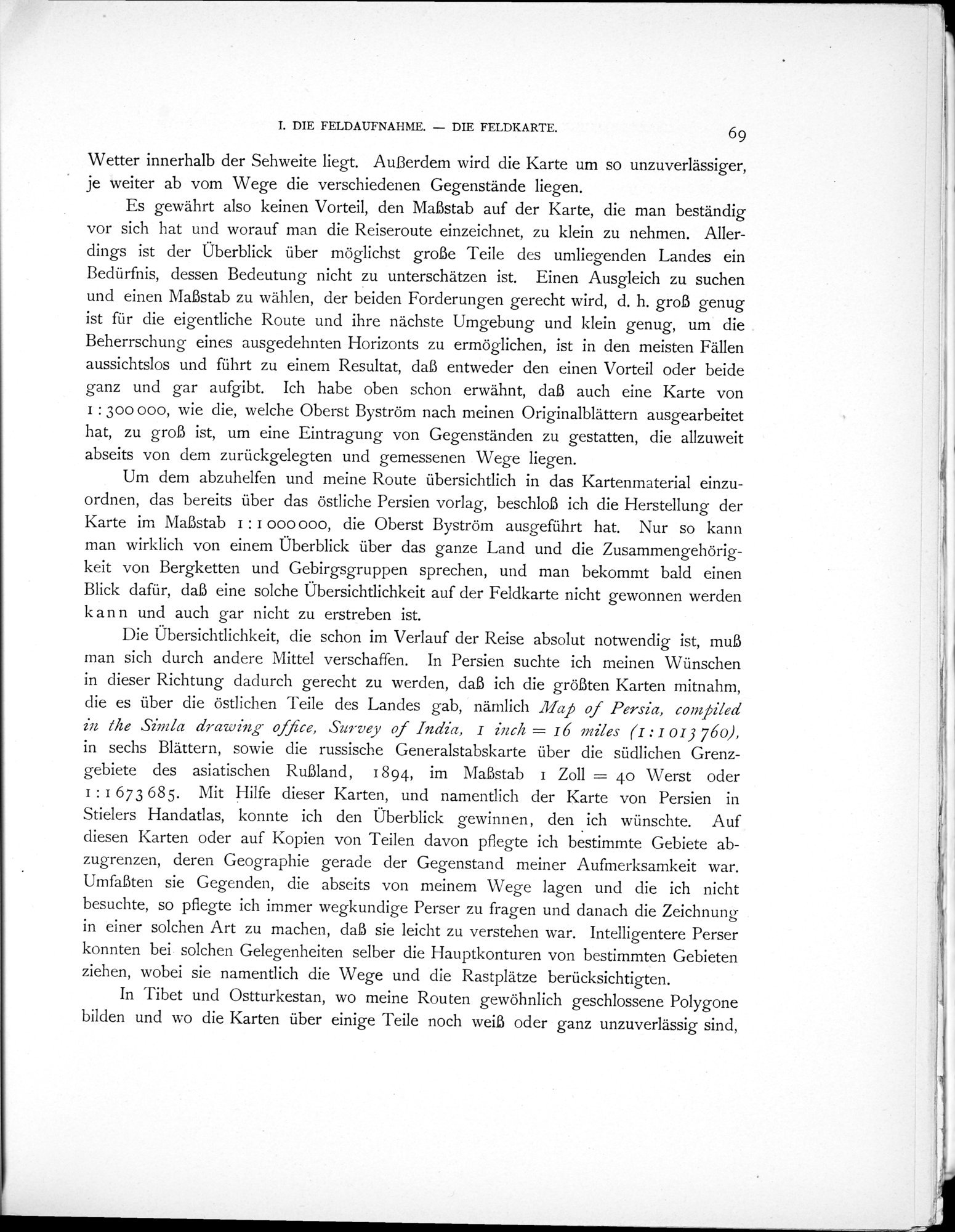 Eine Routenaufnahme durch Ostpersien : vol.2 / Page 121 (Grayscale High Resolution Image)