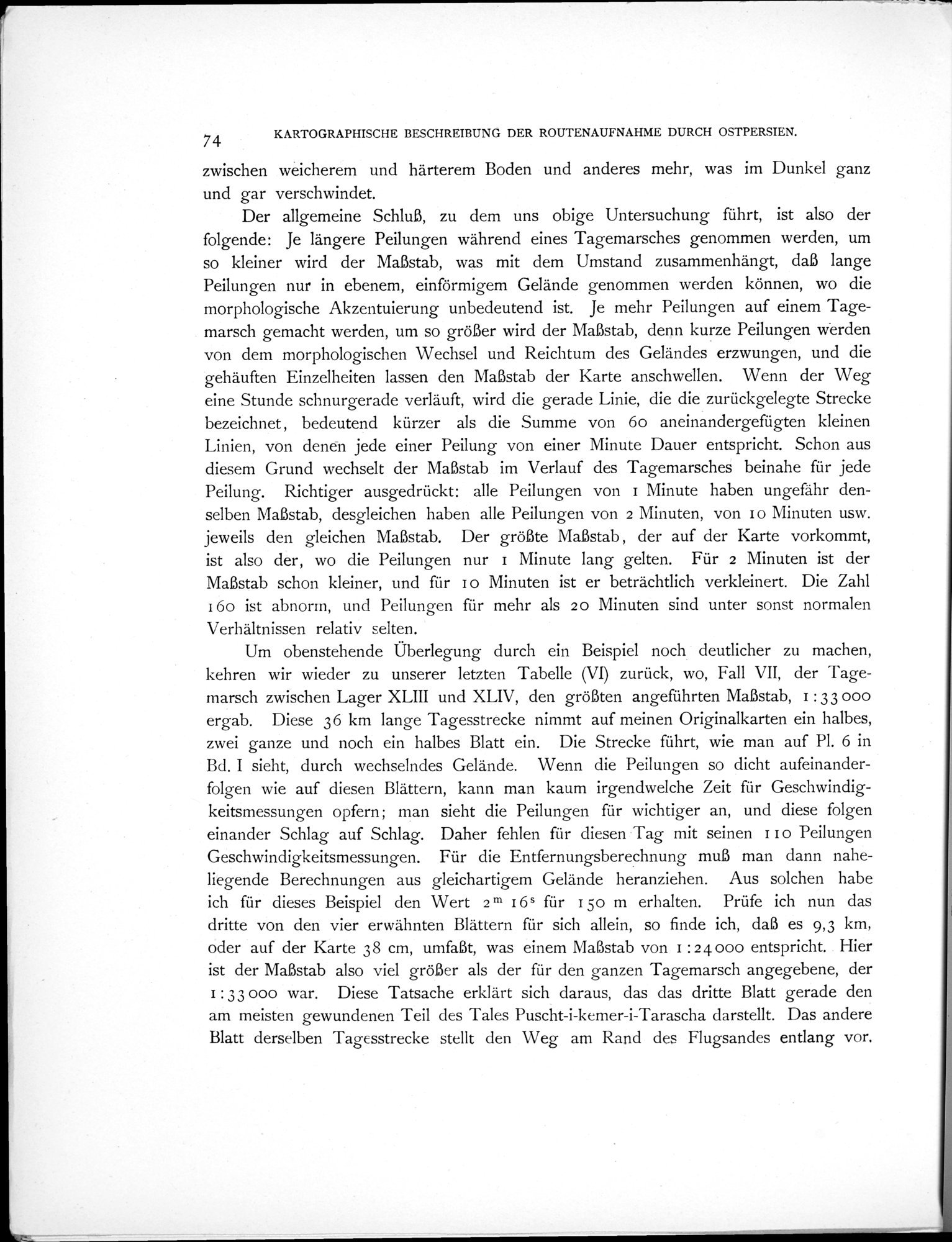 Eine Routenaufnahme durch Ostpersien : vol.2 / 126 ページ（白黒高解像度画像）