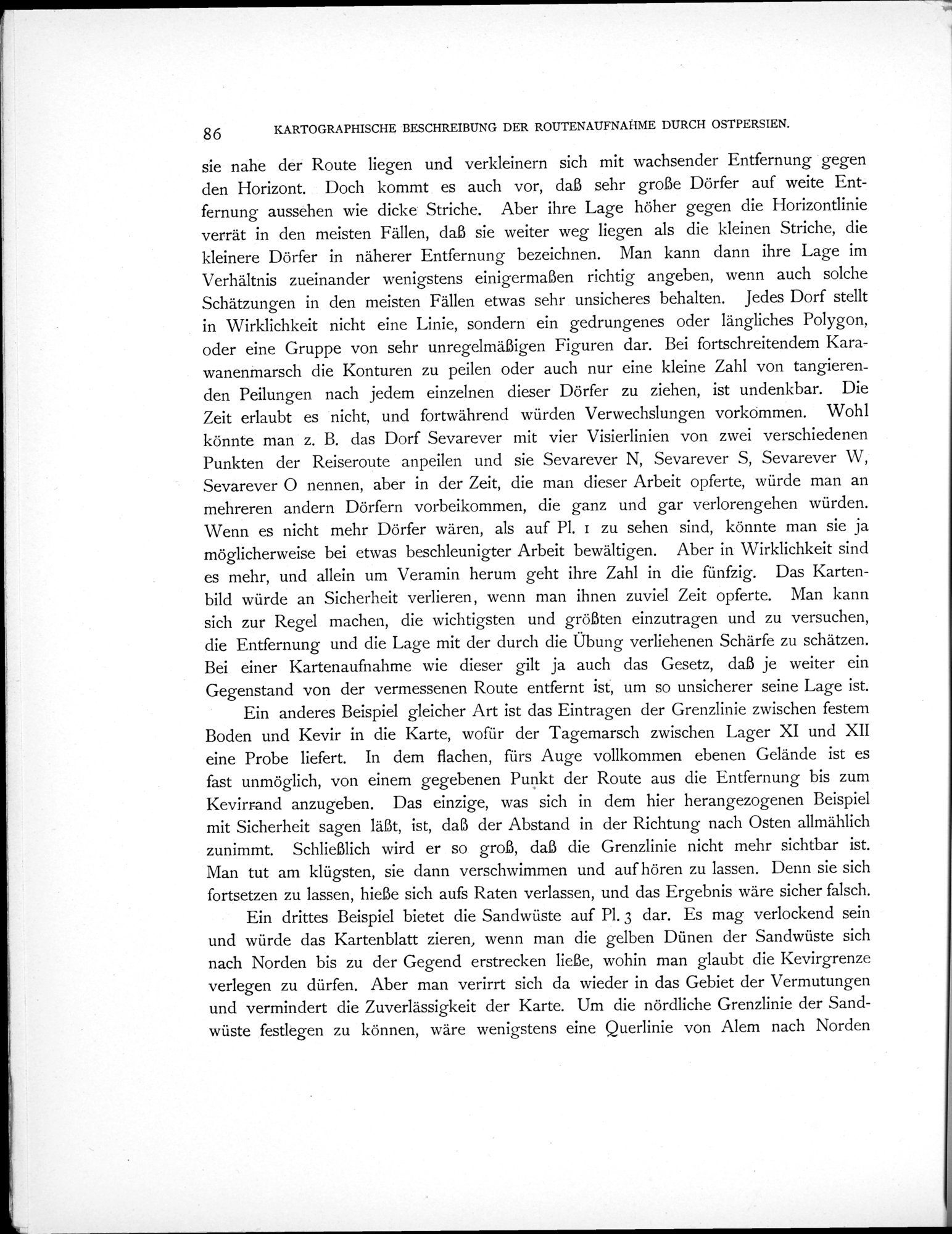 Eine Routenaufnahme durch Ostpersien : vol.2 / 138 ページ（白黒高解像度画像）