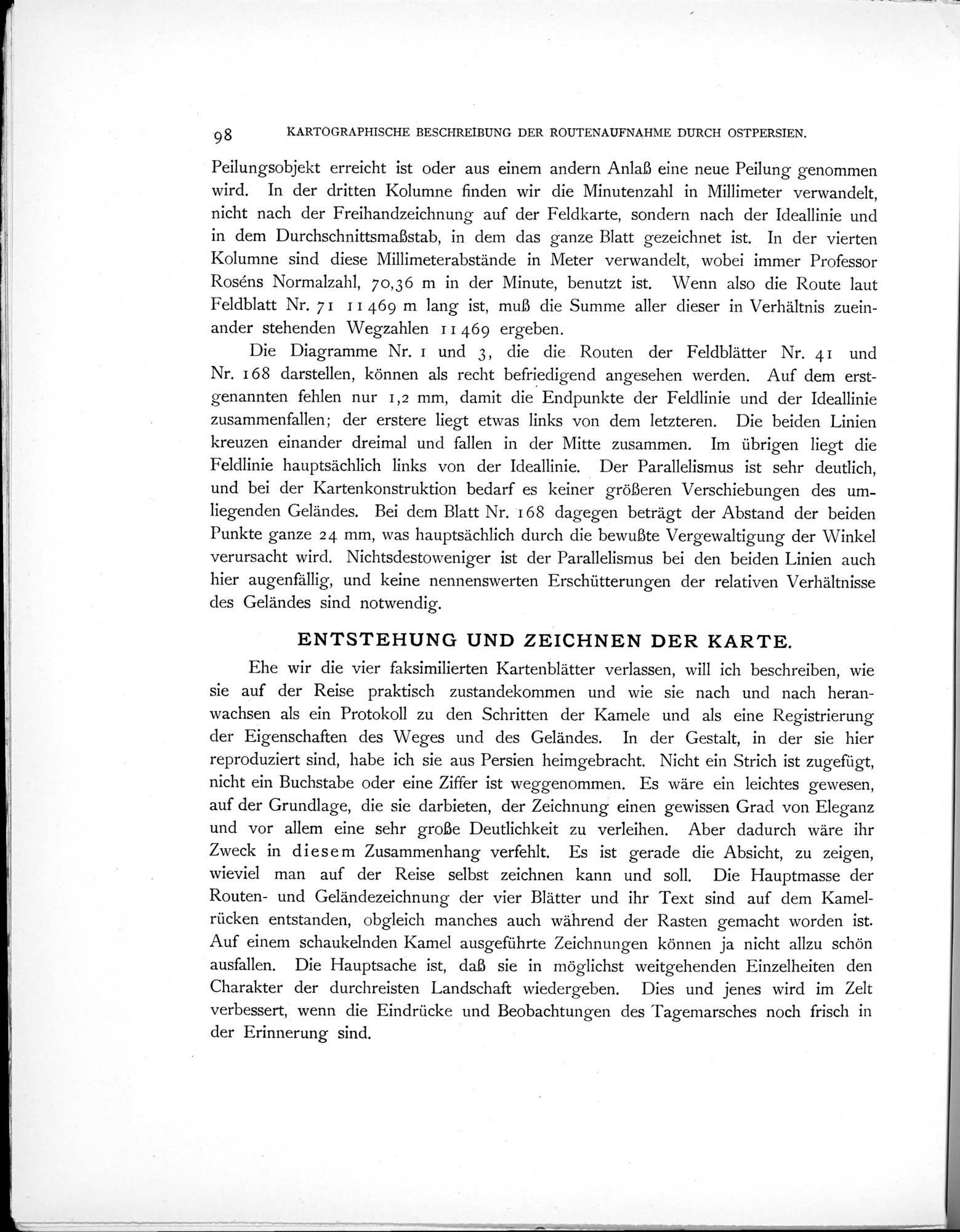 Eine Routenaufnahme durch Ostpersien : vol.2 / 152 ページ（白黒高解像度画像）