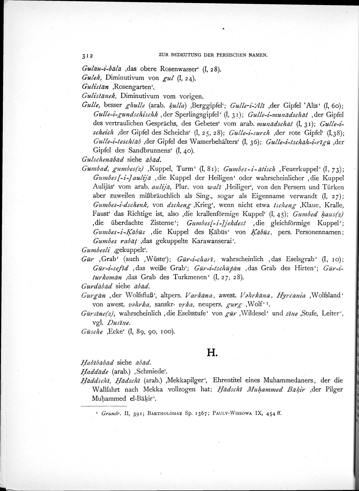 Eine Routenaufnahme durch Ostpersien : vol.2 / 382 ページ（白黒高解像度画像）