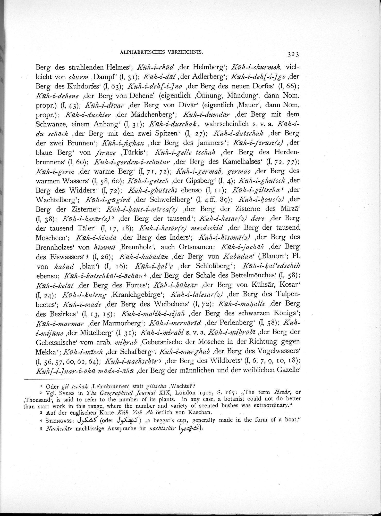 Eine Routenaufnahme durch Ostpersien : vol.2 / Page 393 (Grayscale High Resolution Image)