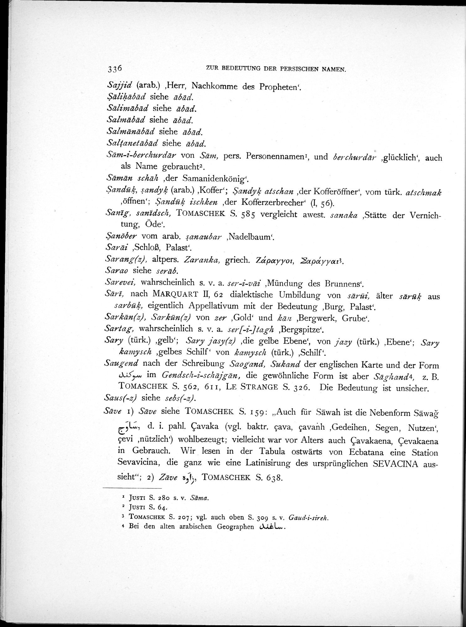 Eine Routenaufnahme durch Ostpersien : vol.2 / 406 ページ（白黒高解像度画像）