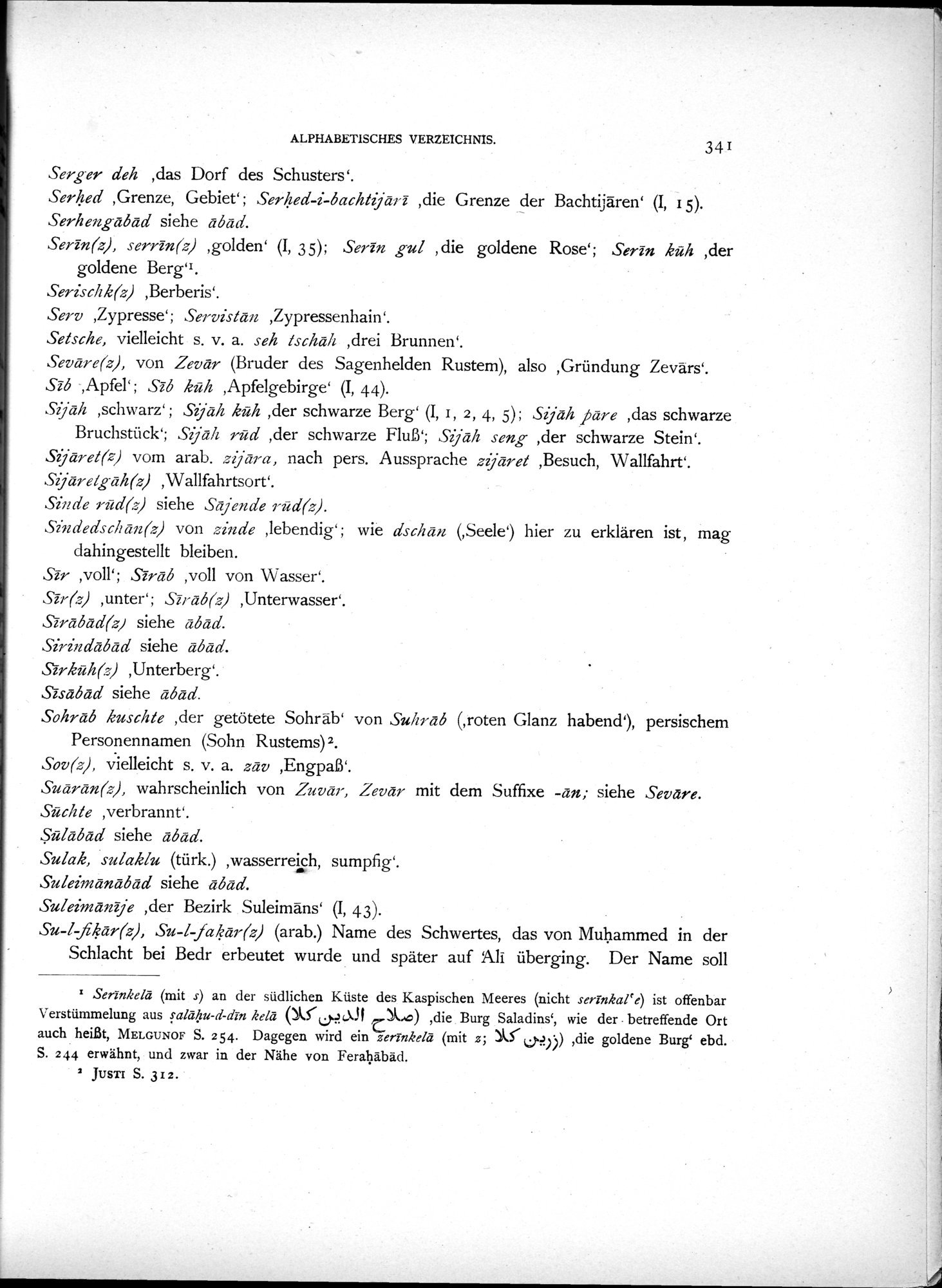 Eine Routenaufnahme durch Ostpersien : vol.2 / 411 ページ（白黒高解像度画像）
