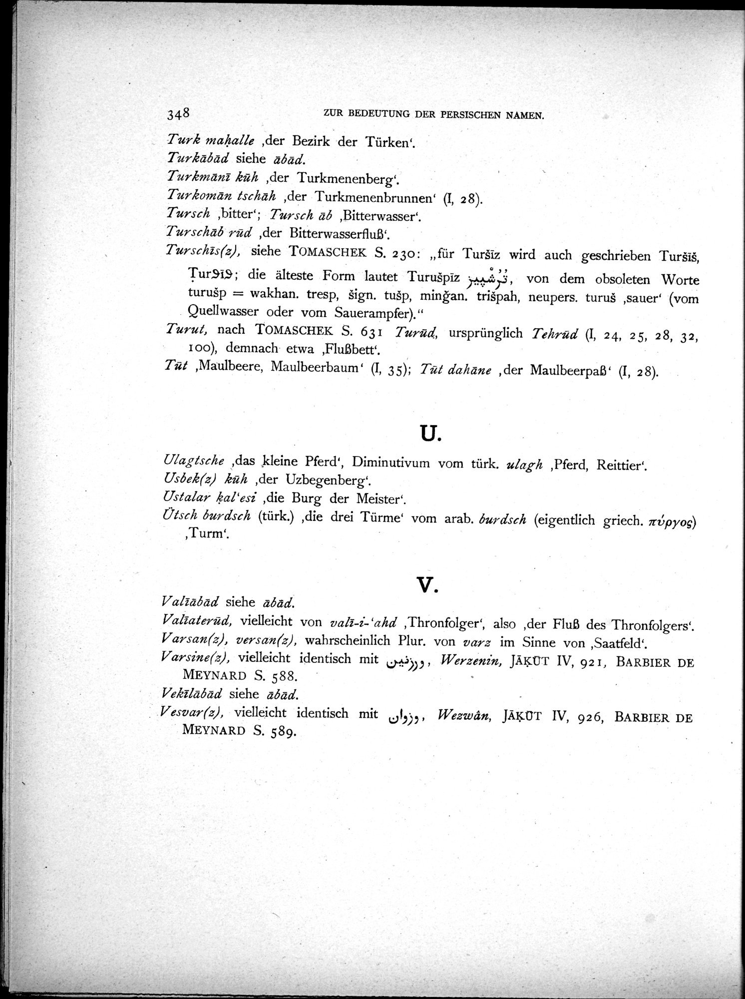 Eine Routenaufnahme durch Ostpersien : vol.2 / 418 ページ（白黒高解像度画像）